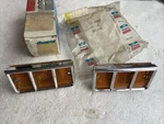 1975-77 Charger Se Cordoba Nos Mopar Rh Lh Front Side Marker Lamp 3798261 (2). Fixed Price $169.99.