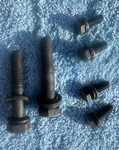 Front Rear Factory Bumper / Shock Bolt Set, U.s.-spec Porsche 924S 944 Oe. Fixed Price $14.49.