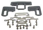 00 - 06 Cadillac Chevrolet Gmc Gray 3RD Row Seat Striker Bracket Mounts Bolts. Fixed Price $107.09.