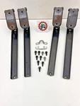 81-91 Gm Suburban Lower Rear 2ND Row Seat Hinge Set W/ Hardware Left & Right Oem. Fixed Price $97.97.
