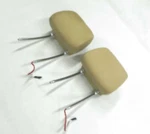 2013 Bmw 535I (F10) Front Left & Right (veneto Beige Leather) Headrest SET-2. Fixed Price $56.15.
