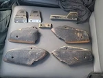 1968-69 Roadrunner Gtx Super Bee Charger Dart Barracuda Bucket Seat Trim Covers. Fixed Price $50.00.