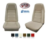 Front Bucket Seat Upholstery Covers 1970 Mustang Standard By Distinctive Ind.. Fixed Price $392.66.