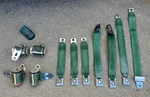 1972 1973 Impala Caprice Gm Fullsize Green Deluxe Seat Belts. Fixed Price $125.00.