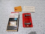 56-64 C1 C2 Corvette Seat Belt Retractors (2)--GM #986068--NOS!. Fixed Price $124.95.