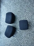 2009 2010 Nissan Murano Second Row Seat Headrests Cloth Set Rear Back 3 Black. Fixed Price $50.00.