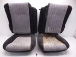 82-92 Camaro Firebird Rear Seat Set Gray Cloth Back Upright Bottoms Original Gm. Fixed Price $134.99.