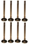 Exhaust Valves SET/8 For Some Chrysler Dodge Plymouth 273 318 1.50 HEAD,4-GROOVE. Fixed Price $44.64.