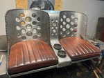 Iron Ace Hot Rod Seats 40" Rat Bomber Bench W/ Cushions. Fixed Price $1599.00.