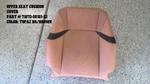 Front Passenger Right Upper Seat Cushion Cover Oem 2021 2022 Lexus ES300H ES350. Fixed Price $135.00.