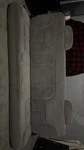 95-98 Chevy / Gmc Truck Extended Cab 1500 2500 3500 Rear Bench Seat Gray. Fixed Price $420.00.