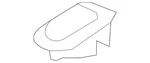 Genuine Gm Light Cashmere Child Seat Top Strap Anchor Plate Trim Cap 15249331. Fixed Price $8.27.