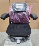 Uni Pro 1055 Air Suspension Seat 12-VOLT Black/gray Fabric Cut Wire Tested. Fixed Price $979.00.