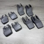 2003-2009 Oem Toyota 4RUNNER Front Seat Track Cover Trim Cap Complete Set Of 8. Fixed Price $104.49.