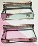 1955-56 Chrysler Windsor Deluxe/new Yorker 4-DOOR Rear Seat Grab Handles. Fixed Price $50.00.