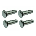 Seat Belt Bolt Long Fine Thread Front Floor Chrome Plated 1964-66 Gm 4PC. Fixed Price $24.00.