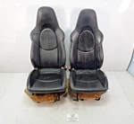 05-12 Oem Porsche Carrera 911 997 Front Right Left Seat Leather Black Set*. Fixed Price $7999.95.