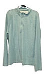 Men's Apt. 9 Seafoam Premier Flex Performance Qtr Zip Light Long Sleeve Xxl. Fixed Price $13.99.