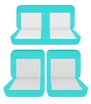 Fits 1958 To 1967 Rambler American 2DR Front Buckets And Rear Bench Seat Covers. Fixed Price $159.99.