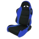 Scat 1606 Series Sportsman Racing Seat - Left Right Black, Blue, Red & Gray. Fixed Price $339.95.