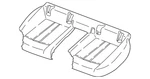 Genuine Audi Cushion Cover 8W6-885-403-D-KGL. Fixed Price $994.78.
