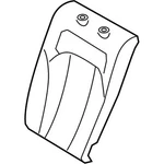 Genuine Bmw Foam Pad, Backrest, Rear Lef 52-20-7-447-835 New. Fixed Price $88.54.