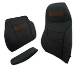 2008-2016 Peterbilt 389 , Semi Truck Driver Full Front Leather Seat Cover Black. Fixed Price $474.99.