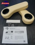 Ezgo/club Car/yamaha Golf Cart Rear Seat Arm Rest Cushion Cupholder (buff). Fixed Price $43.99.