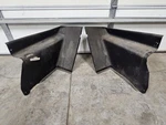 71-73 Ford Mustang Fastback Fold-down Seat Trim Panels. Fixed Price $350.00.