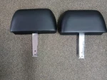 Headrest Assembly Bucket Seat 1967 Camaro Firebird Black Pair F-body Chevy. Fixed Price $218.00.