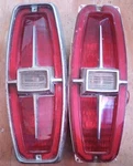 1966 Ford Country Squire & Ranch Station Matched Pair Of Oem.... Fixed Price $85.00.
