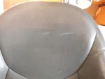 03-08 Mercedes R230 SL500 SL600 Right Passenger Upper Seat Back Cushion Pad. Fixed Price $90.00.