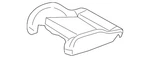 Genuine Audi Seat Cushion Pad 8W0-881-361-A. Fixed Price $300.74.