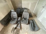 Bmw E90 3 Series Gray Seats & Door Panel Set!. Fixed Price $1100.00.