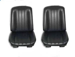 1968 Chevy Ii Nova Bucket Seats Black Complete. Fixed Price $3000.00.