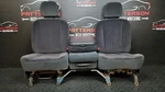 2005 Dodge Ram 1500 Quad Cab Power Front & Center Cloth Seat Dark Gray M9DV. Fixed Price $300.00.