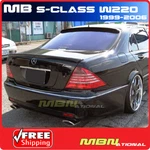 99-06 Mercedes-benz S-class Rear Trunk Tail Flush Lip Spoiler Unpainted Primer. Fixed Price $182.05.
