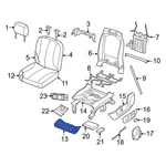 For Ram 3500 2011-2025 68050447AA Front Right Seat Adjuster. Fixed Price $57.91.