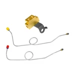 Master Cylinder Brake Lines And Conversion Block 1965-66 Dodge Coronet Oe Steel. Fixed Price $82.00.
