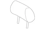 Genuine Audi Headrest Outer 8U0-885-901-G-HB9. Fixed Price $461.84.