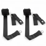 Camaro 1982 - 1992 Standard 2PT Black Retractable Bucket Seat Kit Belts. Fixed Price $136.50.