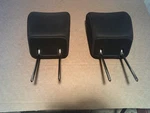 10-12 Hyundai Genesis 2.0 Coupe Front Left & Right Seat Headrest Set Of Cloth. Fixed Price $59.99.