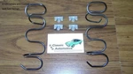 Seat Side Bottom Support Springs Pair W/ Clips 67 68 69 Camaro Firebird Bucket. Fixed Price $24.95.