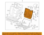 Gm Oem 15-20 Escalade Esv Tracks Third Row Seats-seat Back Frame 23465428. Fixed Price $124.68.