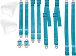Pg Classic 2850-70BUK-330 Mopar 1970 E-body Bucket Seat Belt Set (blue). Fixed Price $906.99.