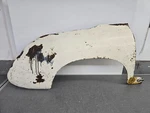 Used Original Porsche 356B 356C 356SC Right Rear Quarter Panel Section White. Fixed Price $350.00.
