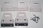 New Mopar 1968-69 White Bench/bucket Seat Belt Clips. Fixed Price $60.49.