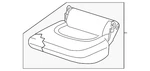 Genuine Nissan Seat Cushion Foam 88350-9AL1B. Fixed Price $956.66.
