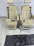 Captain Chairs Passenger Van Set Of Two Beige W/bracket Oem. Fixed Price $999.00.