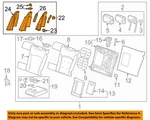 Gm Oem 13-17 Xts Seats Tracks Rear Components-bolster 23411944. Fixed Price $99.64.